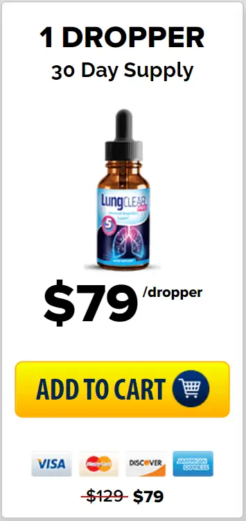 lung clear pro 1 bottle price